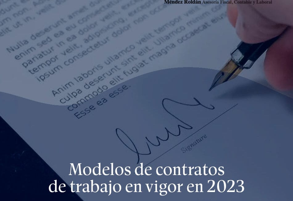 Modelos de contratos 2023