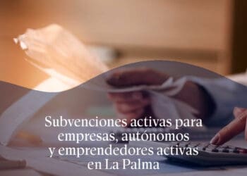 Subvenciones activas para empresas, autónomos y emprendedores activas en La Palma
