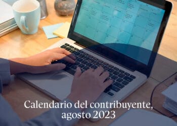 Calendario del contribuyente, agosto 2023
