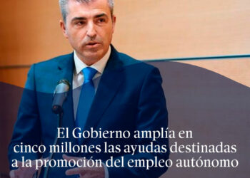 El Gobierno amplía en cinco millones las ayudas destinadas a la promoción del empleo autónomo