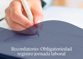 Registro jornada laboral