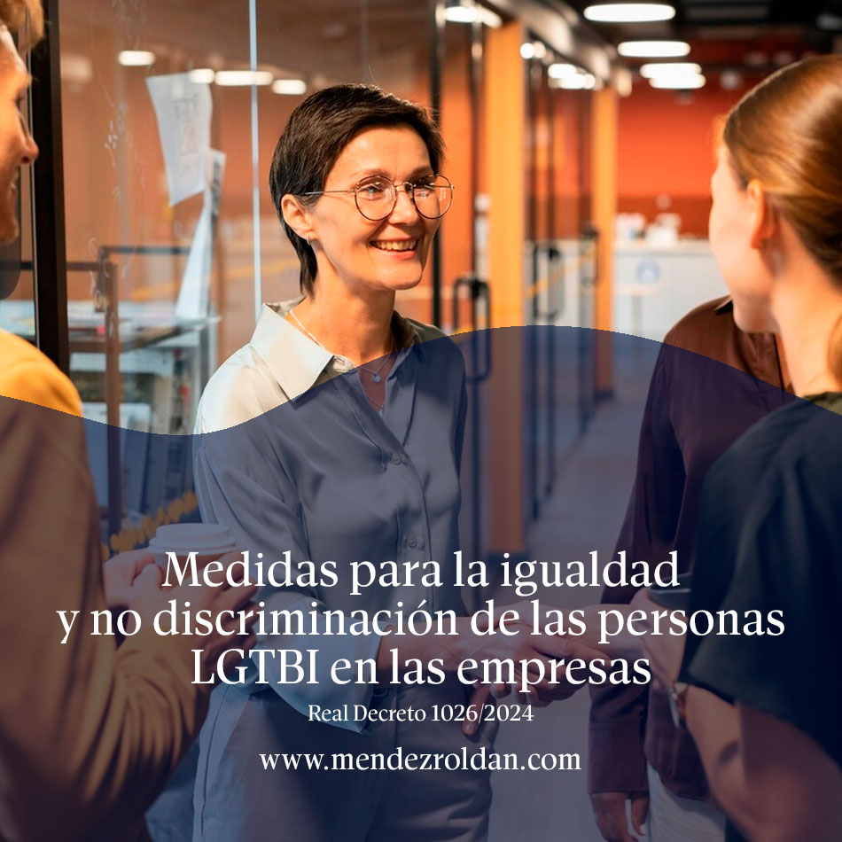 medidas para la igualdad y no discriminación de las personas LGTBI en las empresas